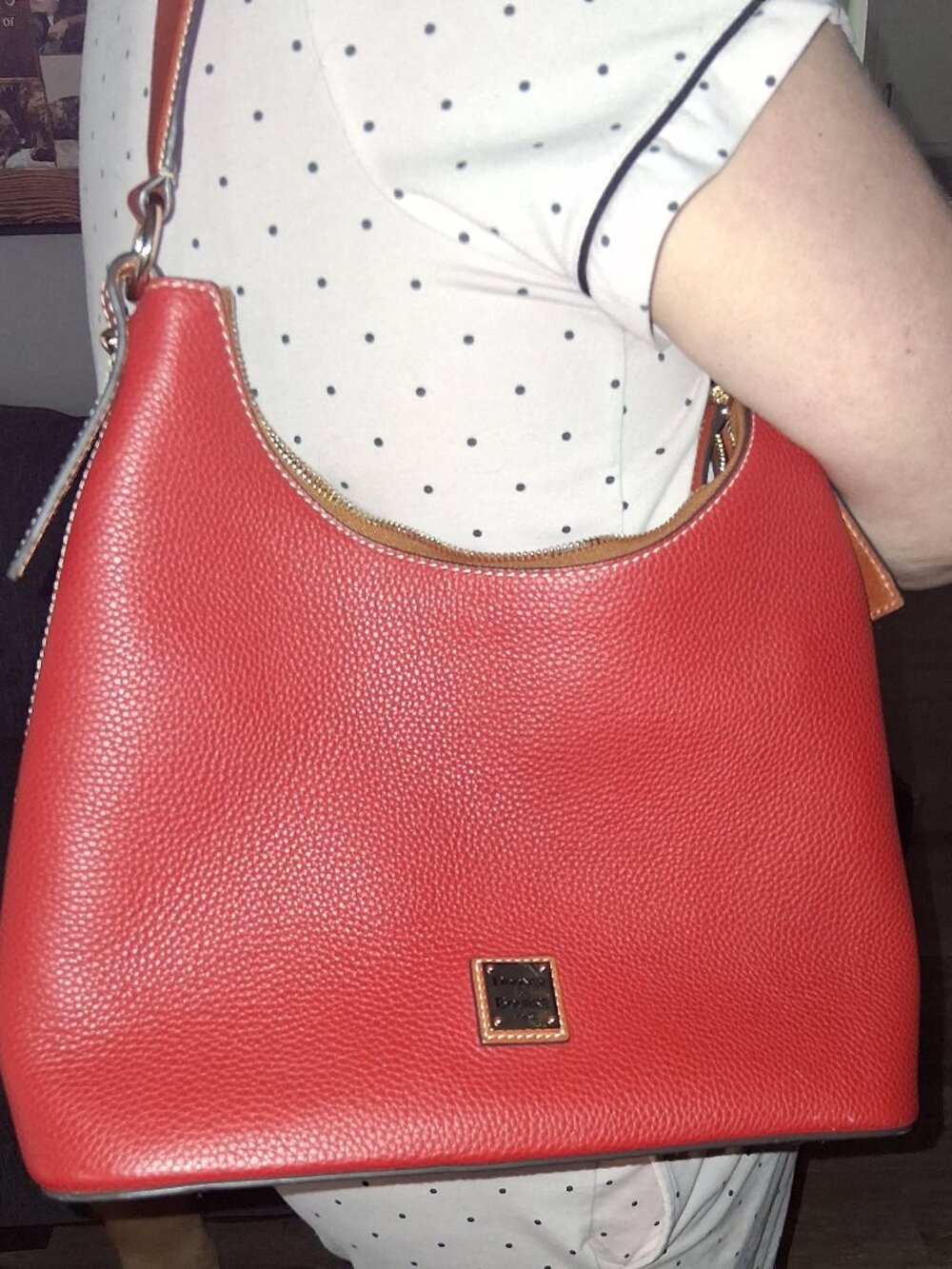 Dooney & Bourke saddle bag purse